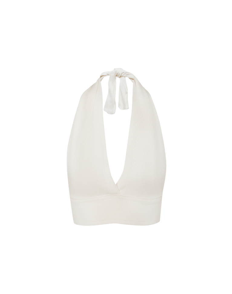 Knit Luna Top - Off White XS