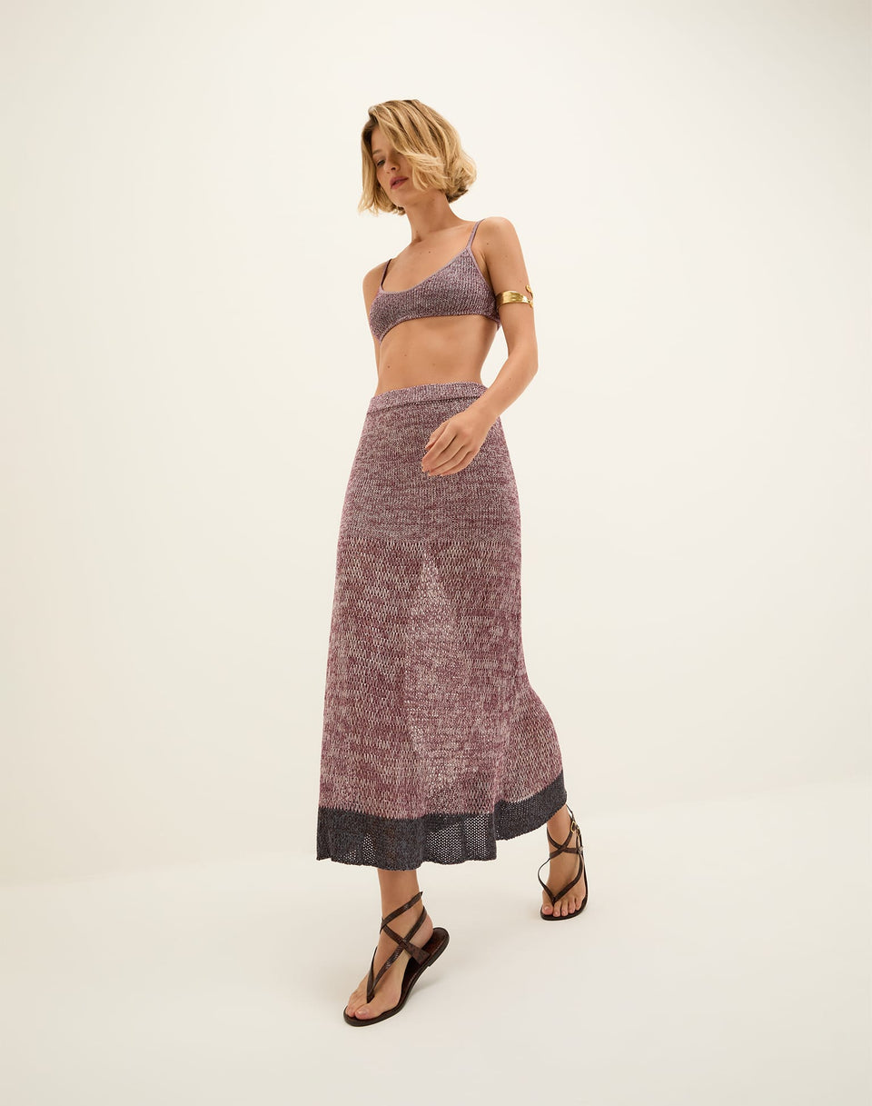Knit Abby Midi Skirt - Soulmate XS