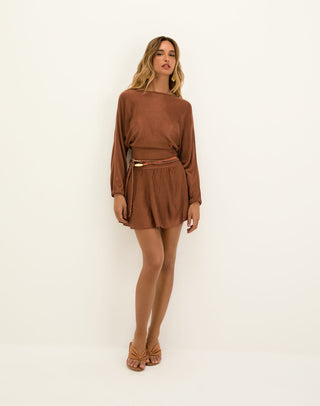 Knit Lena Short Dress - Devotion XS
