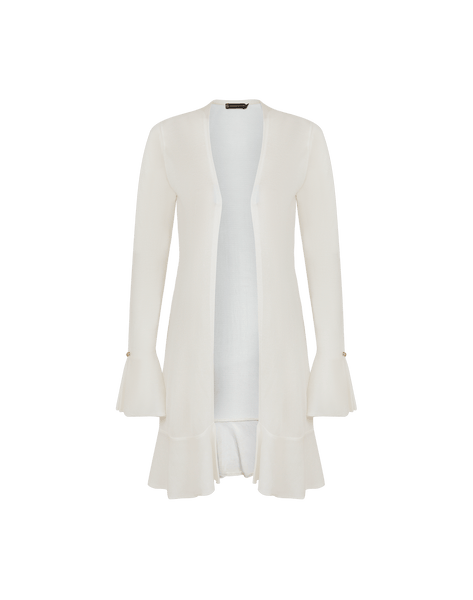 ViX Women's Knit Sasha Long Cardigan - Off White