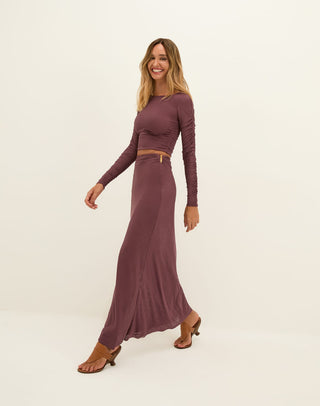 Amira Detail Long Skirt - Soulmate XS