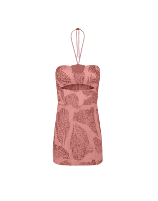 Yara Short Dress - Embroidered Sweet Heart XS