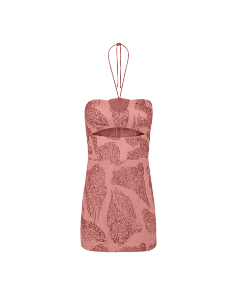 ViX Women's Yara Short Dress - Embroidered Sweet Heart