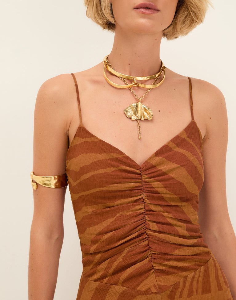 Eira Long Dress - Sundown XS