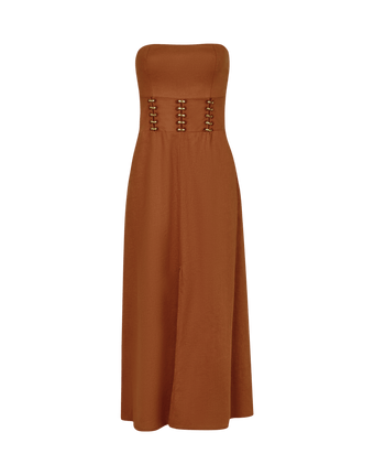 Greta Midi Dress - Devotion