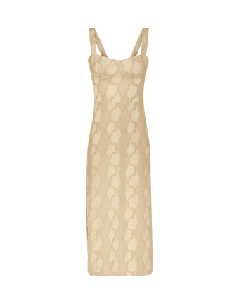 Coen Midi Dress - Embroidered Glitz