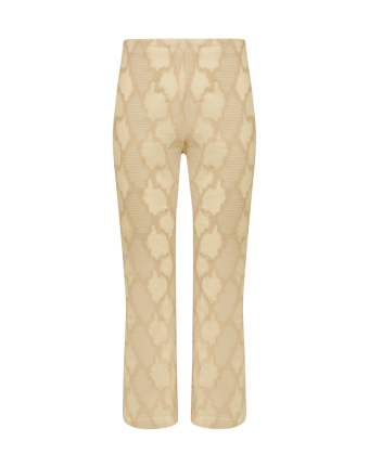 Coen Straight Leg Pants - Embroidered Glitz