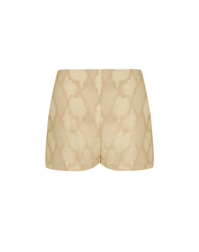 Coen Shorts - Embroidered Glitz XS