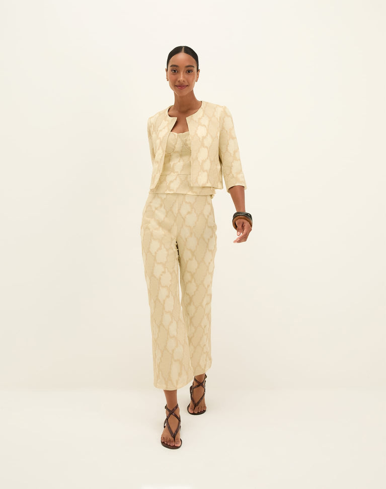 Coen Short Jacket - Embroidered Glitz XS