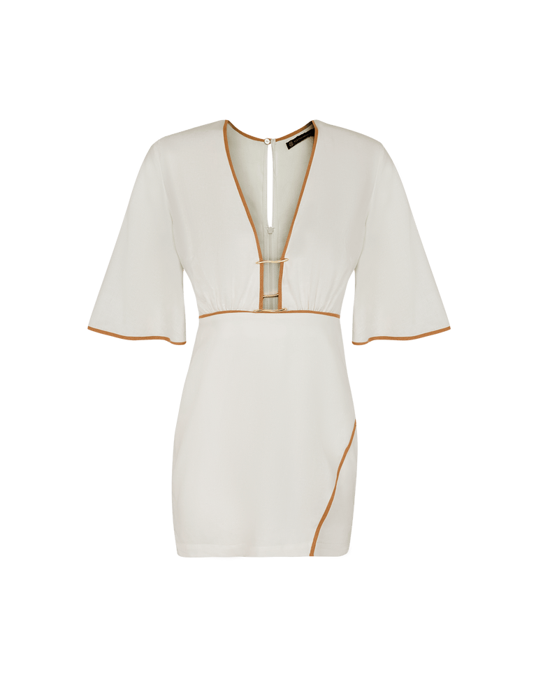 Iva Short Dress - Off White XS