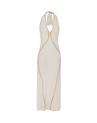 ViX Women's Iva Midi Dress - Off White