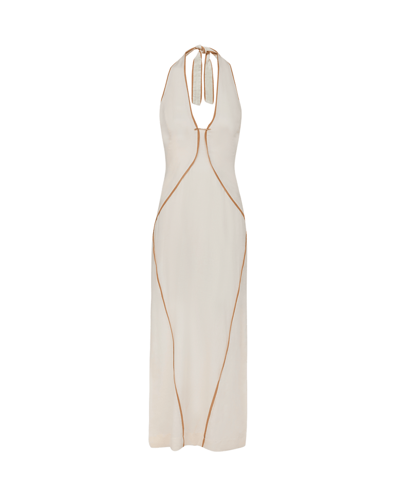 Iva Midi Dress - Off White XS