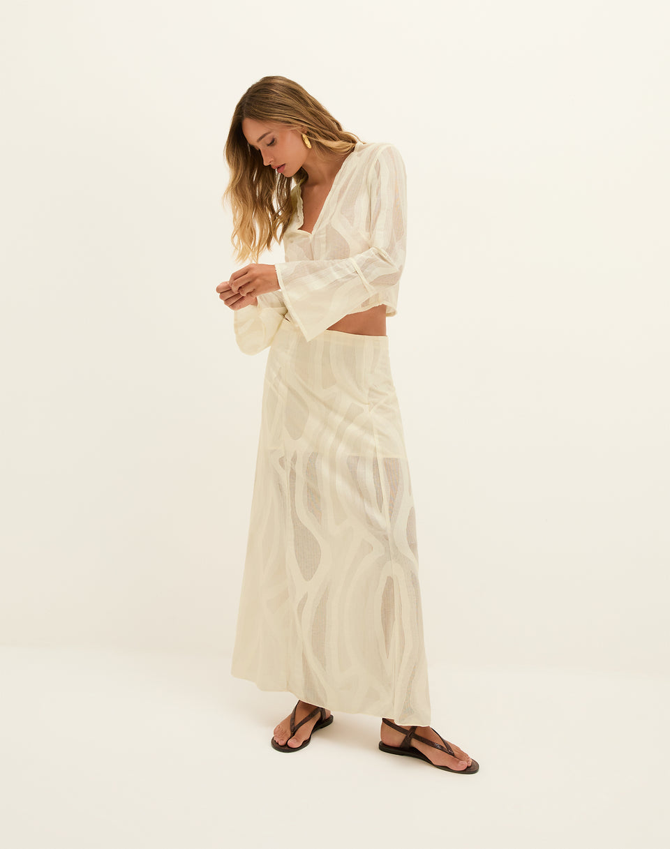 Avila Long Skirt - Glitz XS