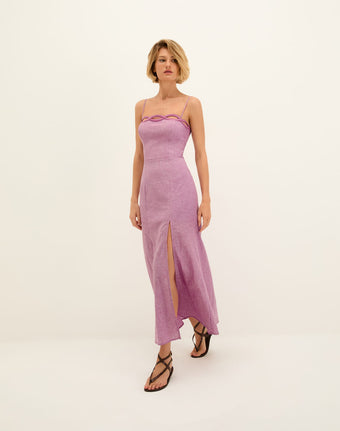 Bianca Long Dress - Valentine