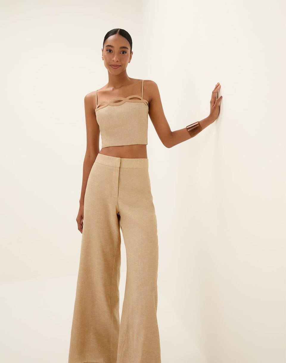 Bianca Pants - Raffia XS