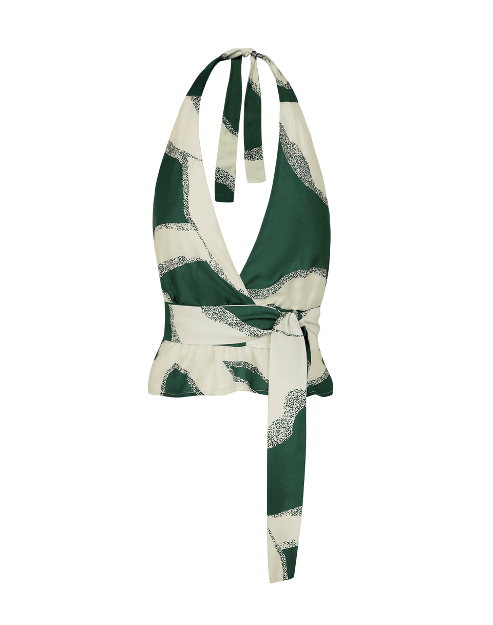 Leila Halter Top - Enigma Boulevard XS