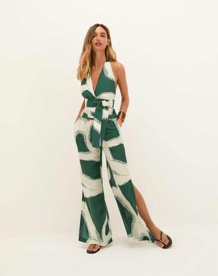 Lea Flared Pants - Enigma Boulevard - Lea Pants - Enigma Boulevard XS