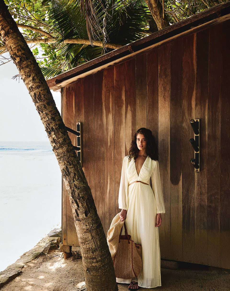 Lola Long Dress - Glitz Stripe XS