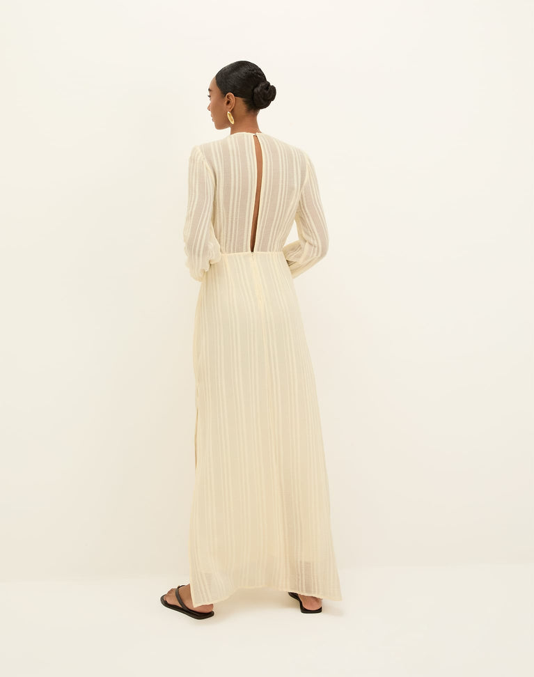 Lola Long Dress - Glitz Stripe XS