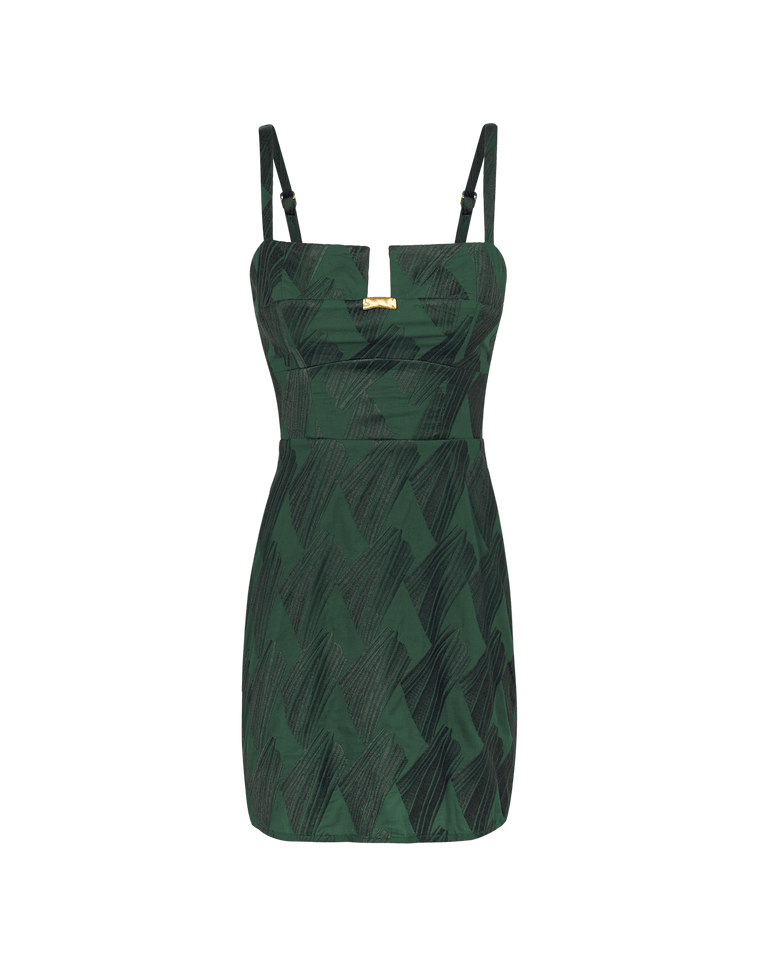 Bella Short Dress - Embroidered Boulevard XS