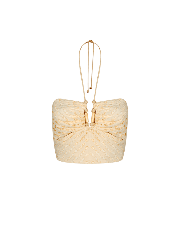 Eyelet Melinda Top - Glitz XS