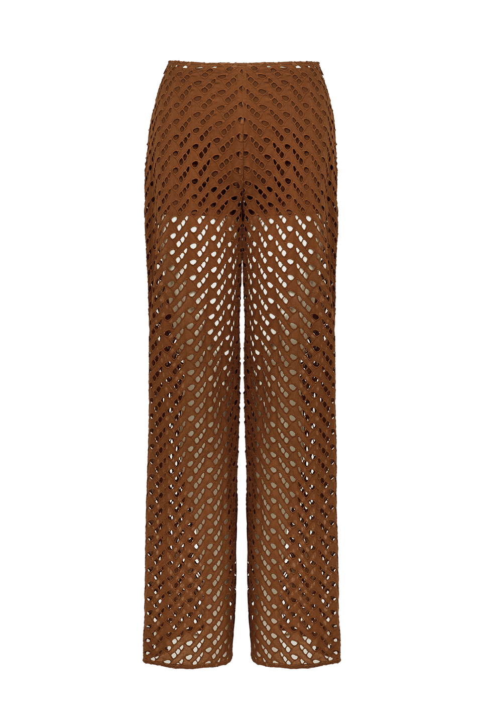 Eyelet Venice Pants - Toasty