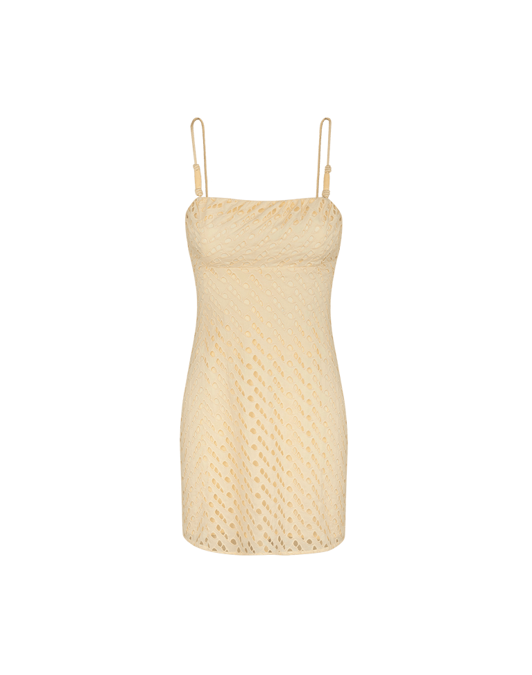 Eyelet Venice Short Dress - Glitz XS