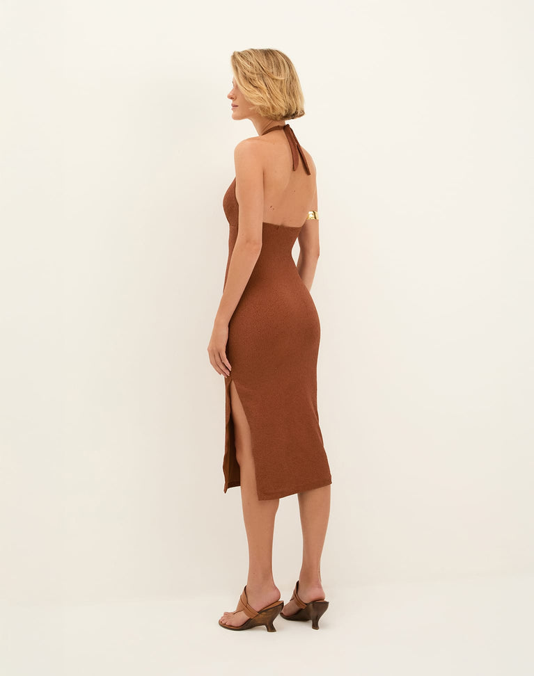 Firenze Amanda Midi Dress - Devotion XS