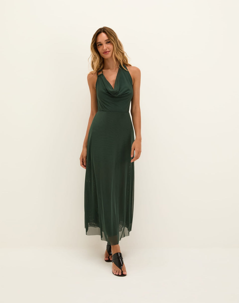 Caylle Halter Long Dress - Boulevard XS