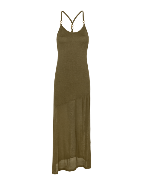 ViX Daphne Maxi Dress Swim Cover-Up - Green - Size S ViX Daphne Maxi Dress Swim Cover-Up - Green - Size S