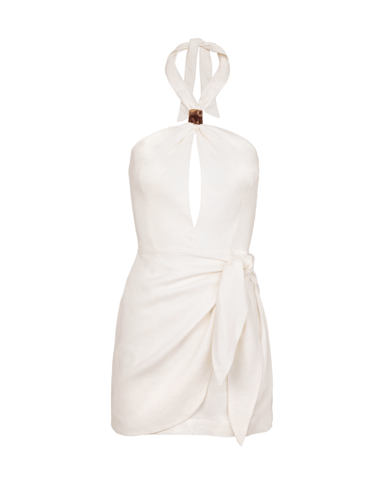 Luna Short Dress - Off White XS