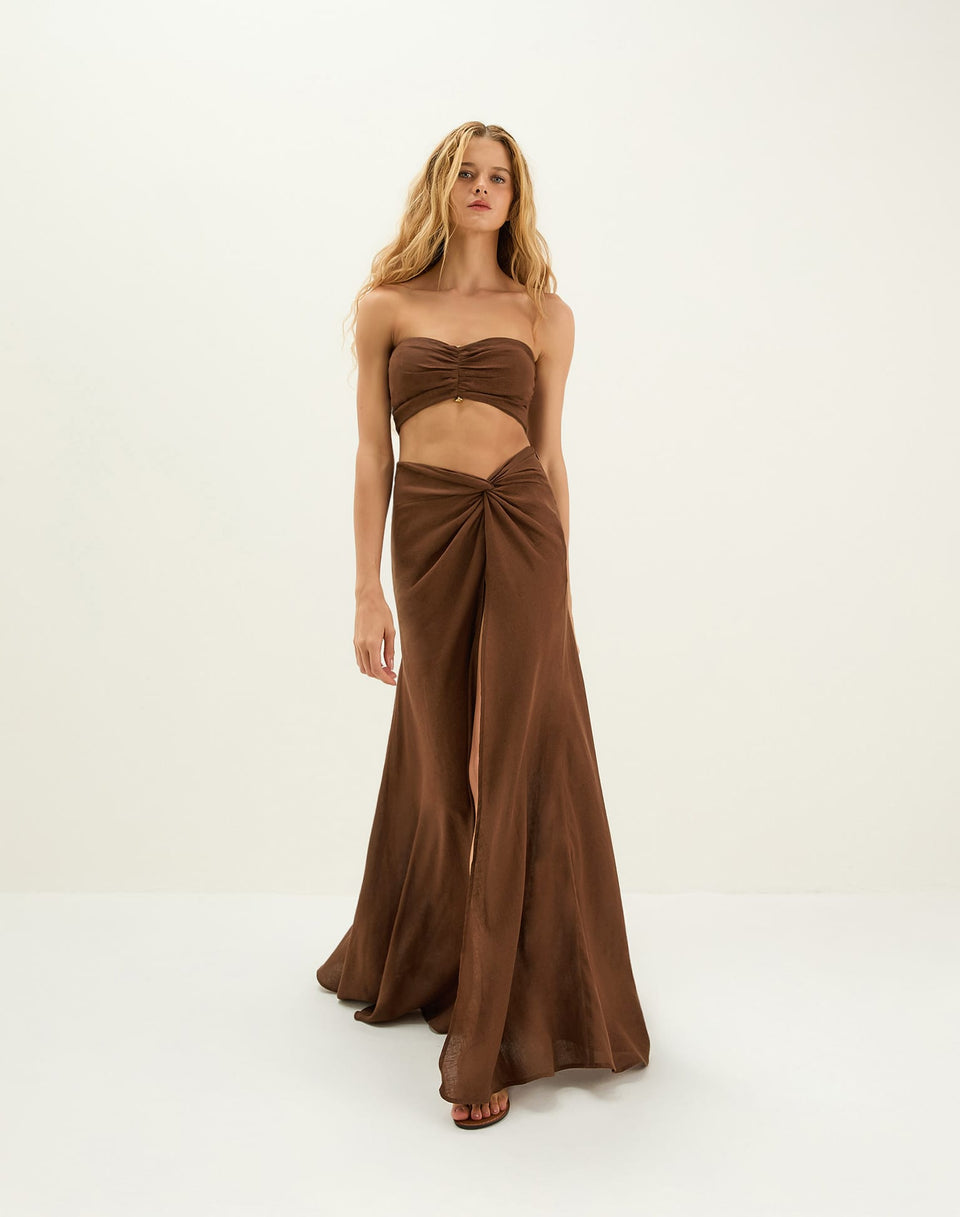 Sirene Micro Tube Top - Brown