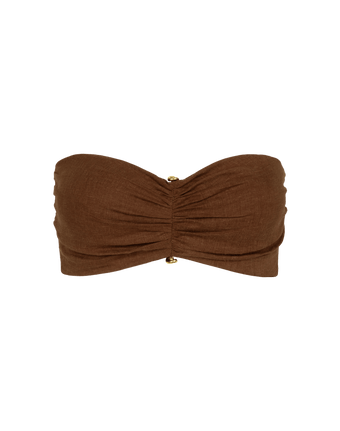 Sirene Micro Tube Top - Brown