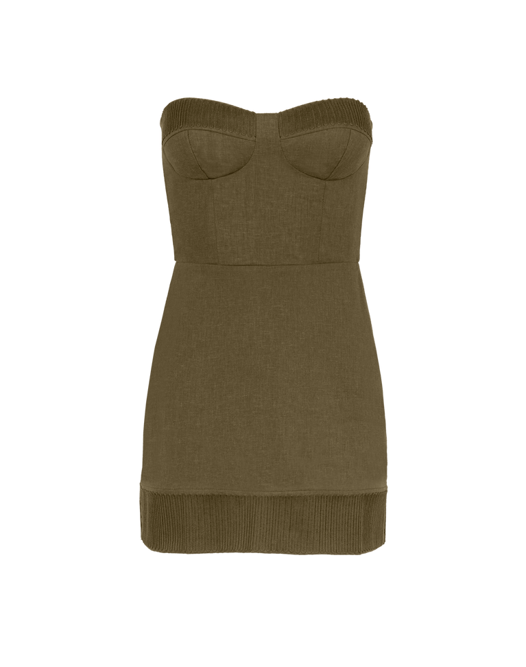 strapless open back dress Olivia Dress main image 0