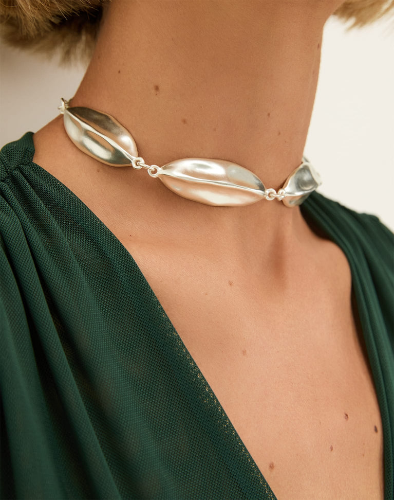 Caroline Choker - Silver O/S