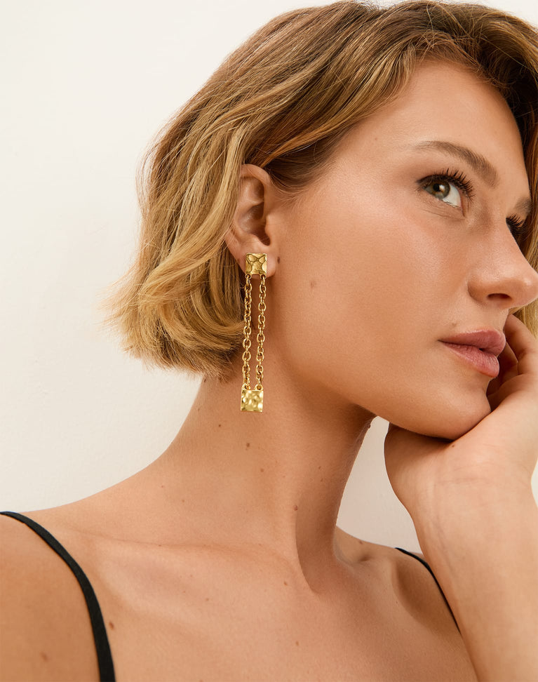 Becca Earrings - Gold O/S