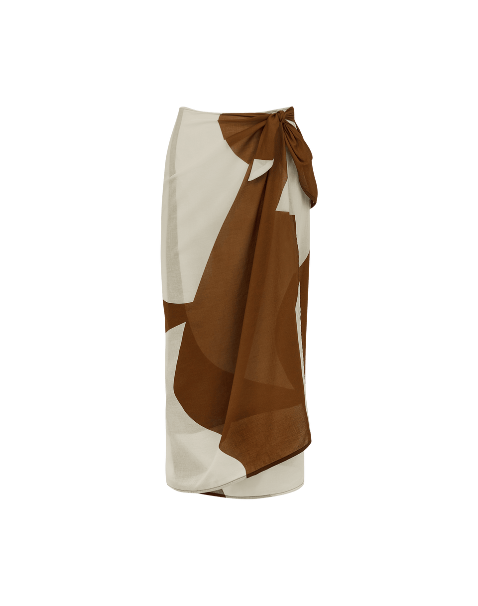 Flora Wrap Skirt - Balance Toasty XS