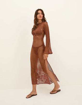 Knit Belle Long Cover Up - Devotion