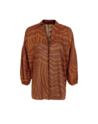 Mori Long Sleeve Blouse - Sundown