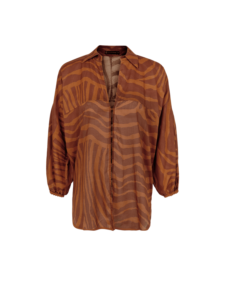 Mori Long Sleeve Blouse - Sundown XS