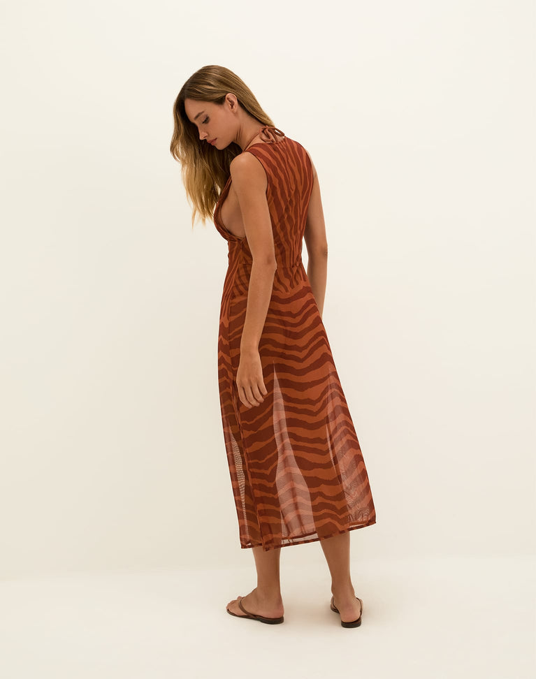 Twist Long Cover Up - Sundown XS