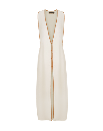 Iva Long Cover Up - Off White