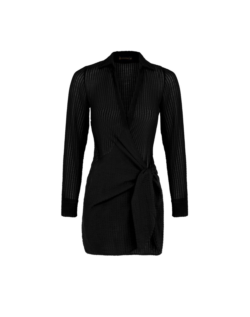 Lia Short Cover Up - Black XS