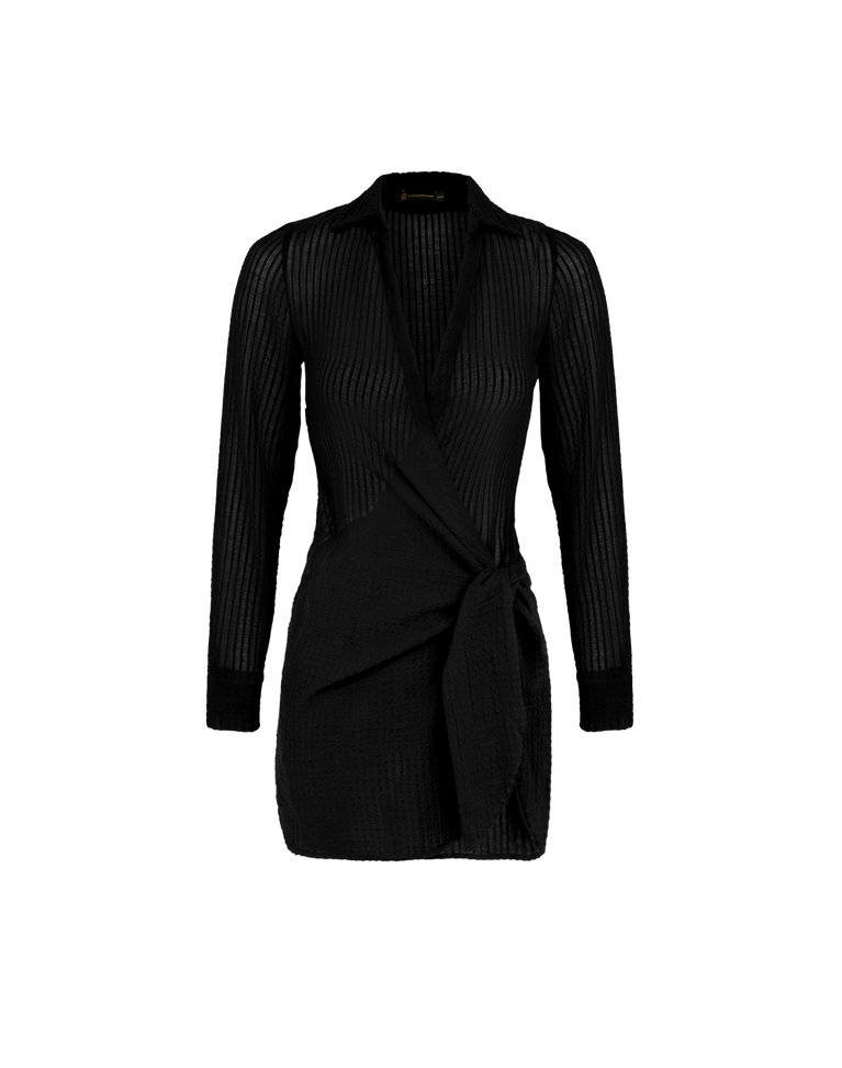 Lia Short Cover Up - Black XS