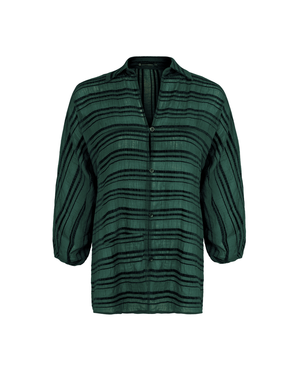 Jenna Shirt Cover Up - Striped Boulevard XS