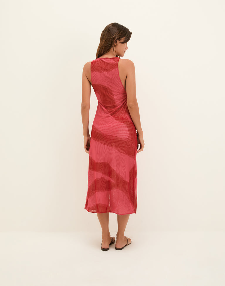 Getty Long Cover Up - Enigma Summerbloom XS