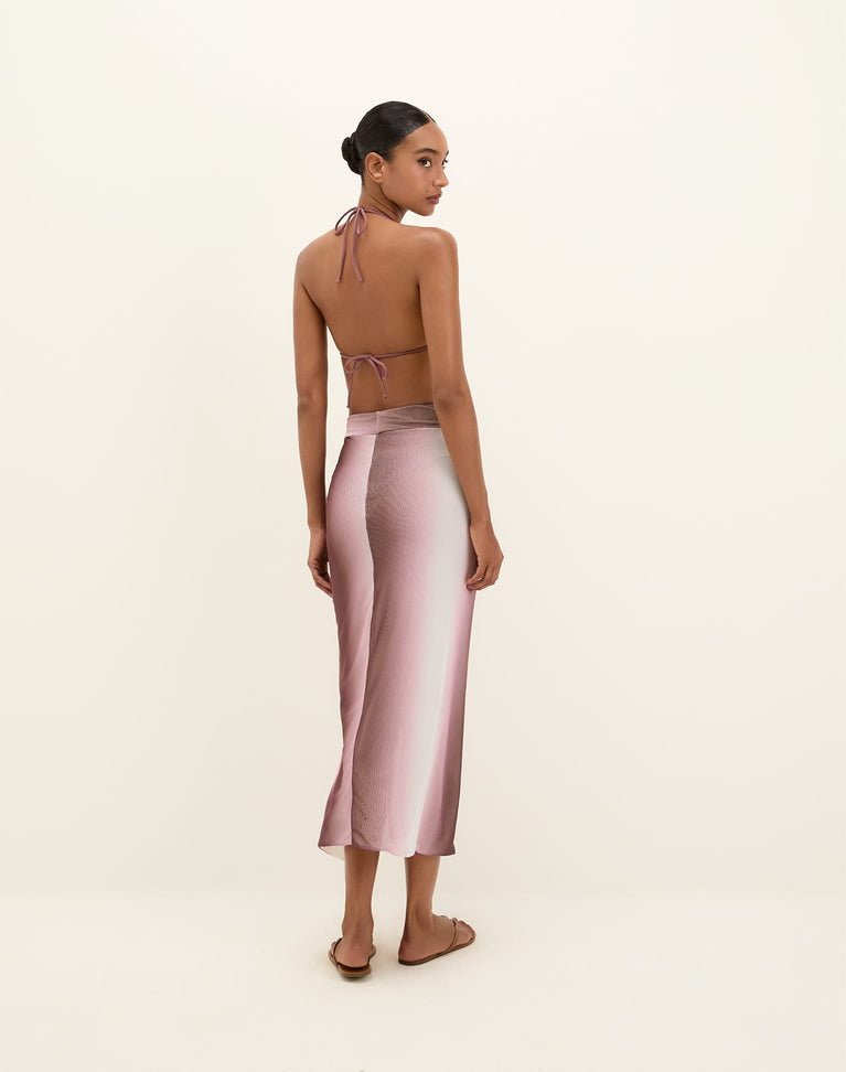 Karen Midi Skirt - Nebula XS