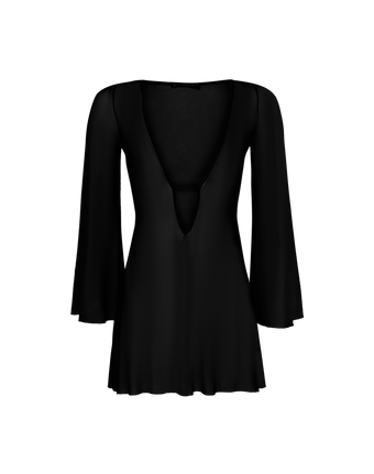 Lidi Short Cover Up - Black