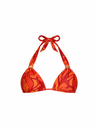 Bia Tube Top - Red Petals XS