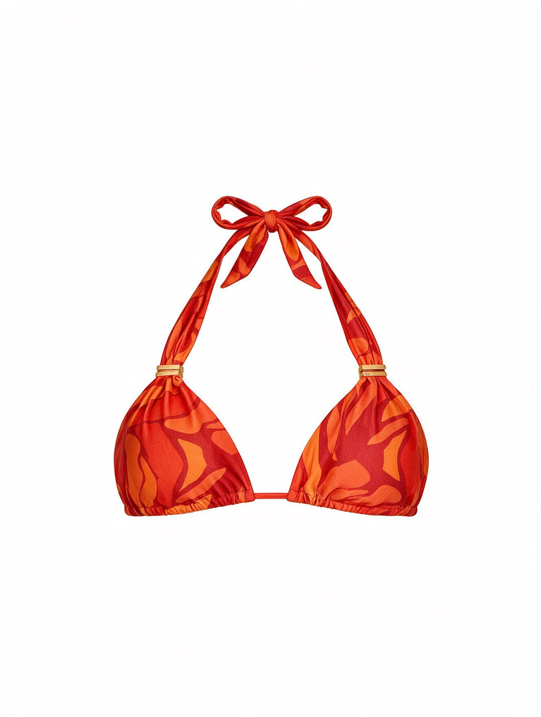 Bia Tube Top - Red Petals XS